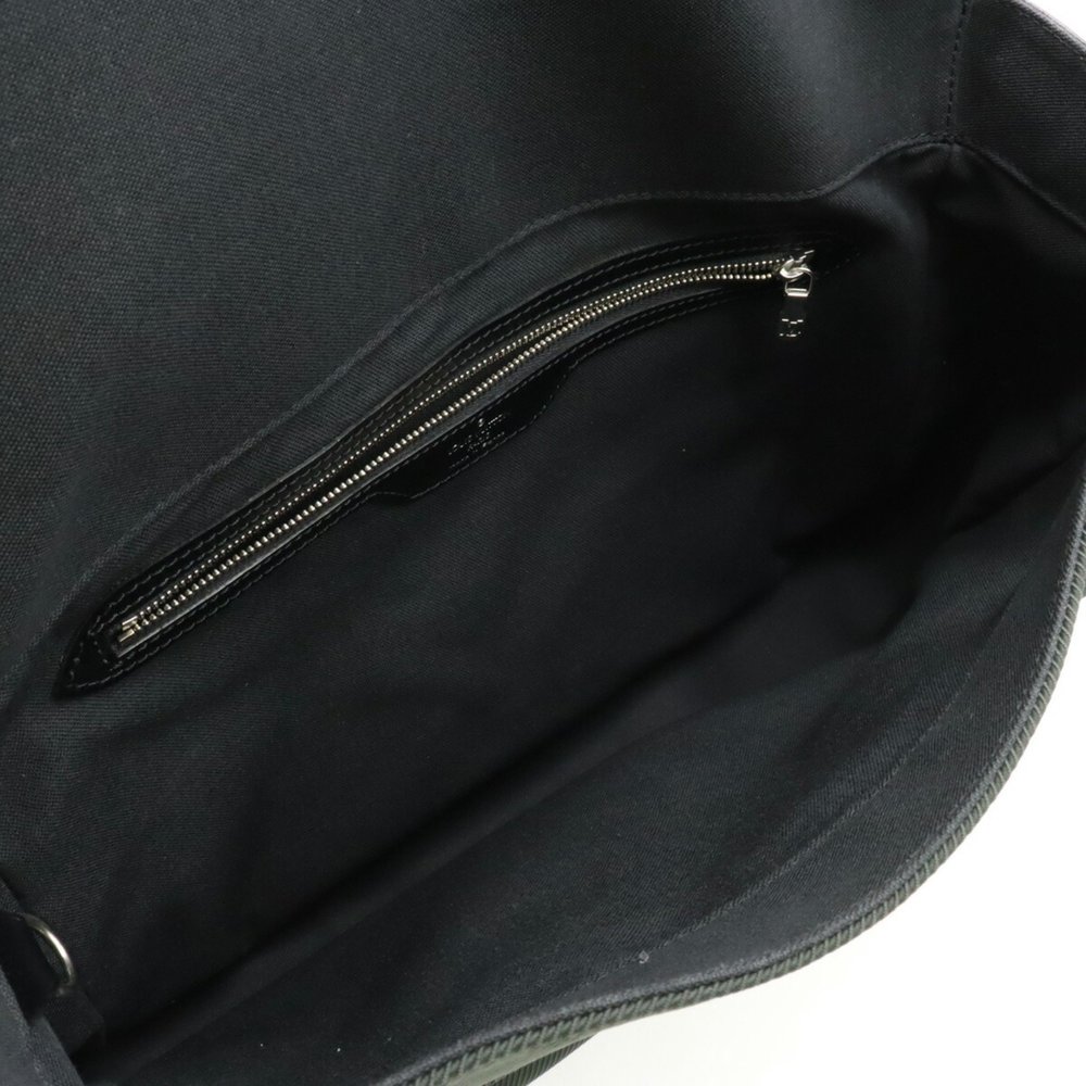 LOUIS VUITTON Louis Vuitton Taiga Victor Shoulder Bag Leather Canvas Ardoise ... - Picture 6 of 9